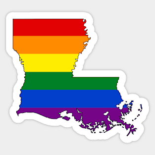 Louisiana Pride! Sticker